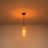 Glimmeri 1-Light Single Ribbed Clear Glass Pendant-226707550