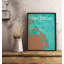 San Diego City Map 1 Piece Wall Art-1347120039