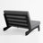 Gerlinda Outdoor Loveseat with Waterproof Cushions and Wooden Side Table-733505533-733505534-713985987