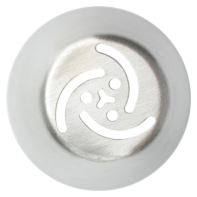 Pointe de passepoil russe pour restaurant, 1 pointe de décoration de gâteau de fleurs - # 19, résistante à la corrosion, pointe de décoration en acier inoxydable pour givrer, laver la vaisselle, décorer des petits gâteaux, des gâteaux ou des biscuits
