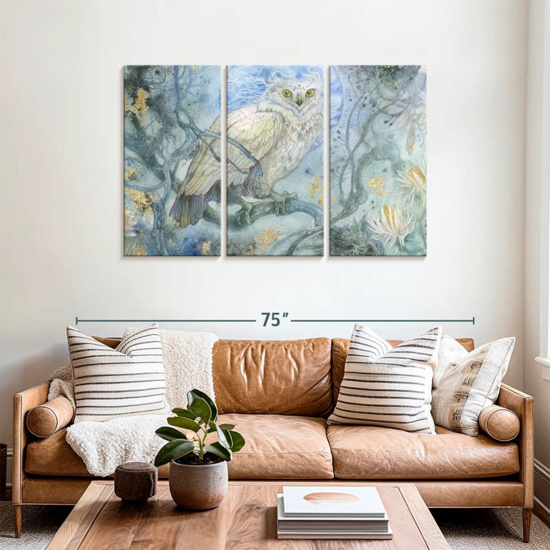 Brampt Night Wings II, 36" H x 57" W