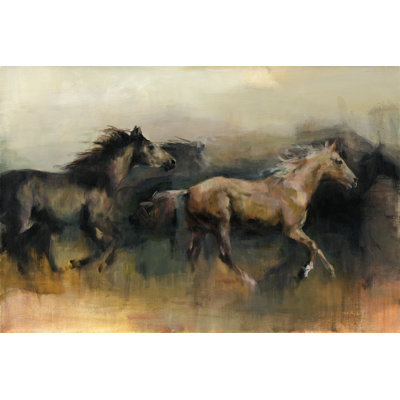Roaming the West Crop by Marilyn Hageman - Painting Print