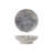Round Reactive Glaze Stoneware Footed Bowl