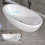 Baignoire de trempage autoportante 59 po x 29,5 po