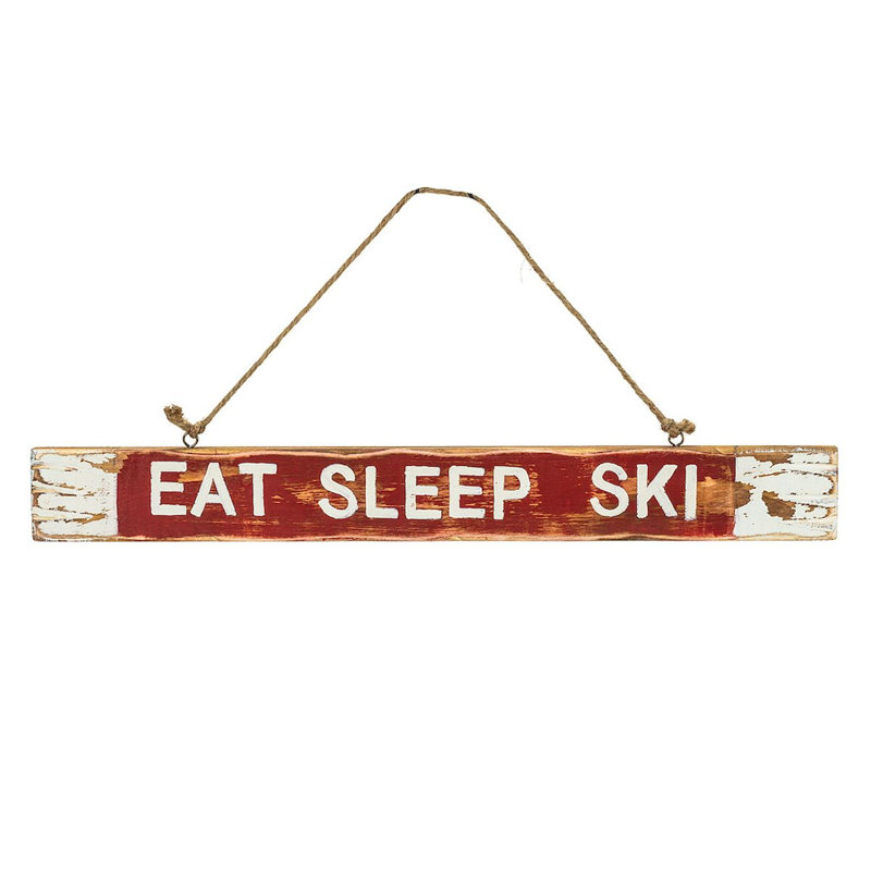 Enseigne de ski Falcone manger Sleep