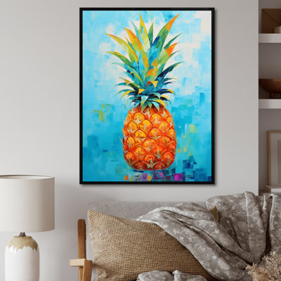 «Exotic Pineapple Oasis IV», reproduction sur toile
