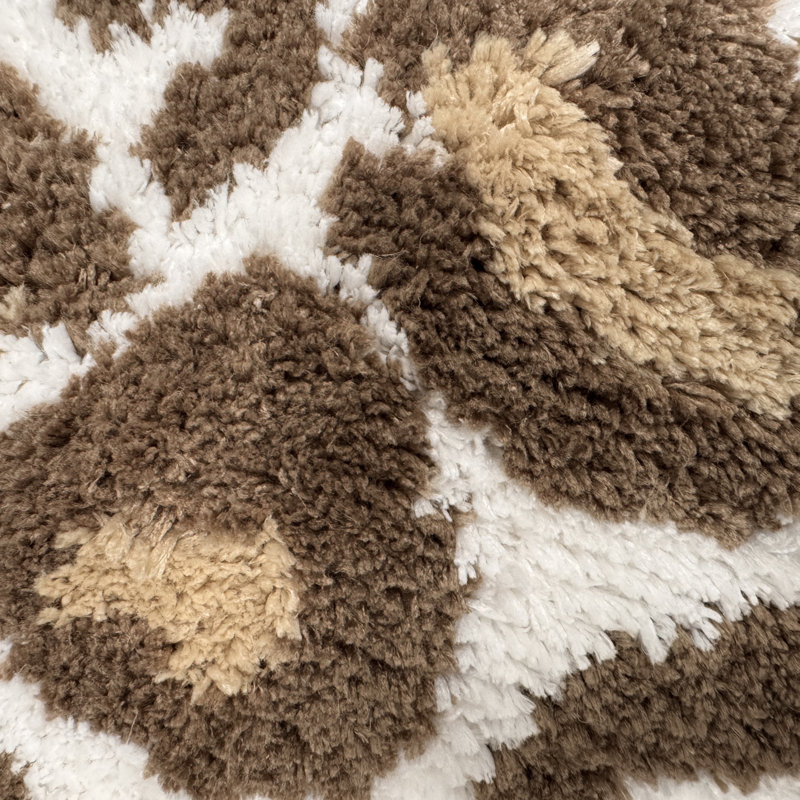 Ose Leopard Print Bath Mat, Brown