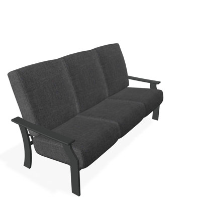 St. Catherine 74'' Wide Patio Sofa with Cushions