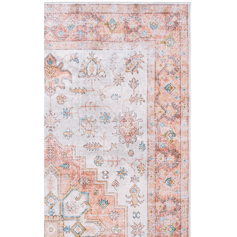 Arizona 319 Performance Machine Washable Oriental Rug, Rectangle 4' x 6'