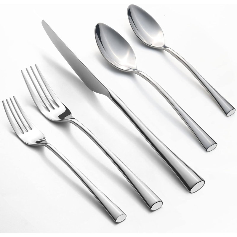 Ensemble de couverts en acier inoxydable Latitude Run® - Service pour 4, Argent argent