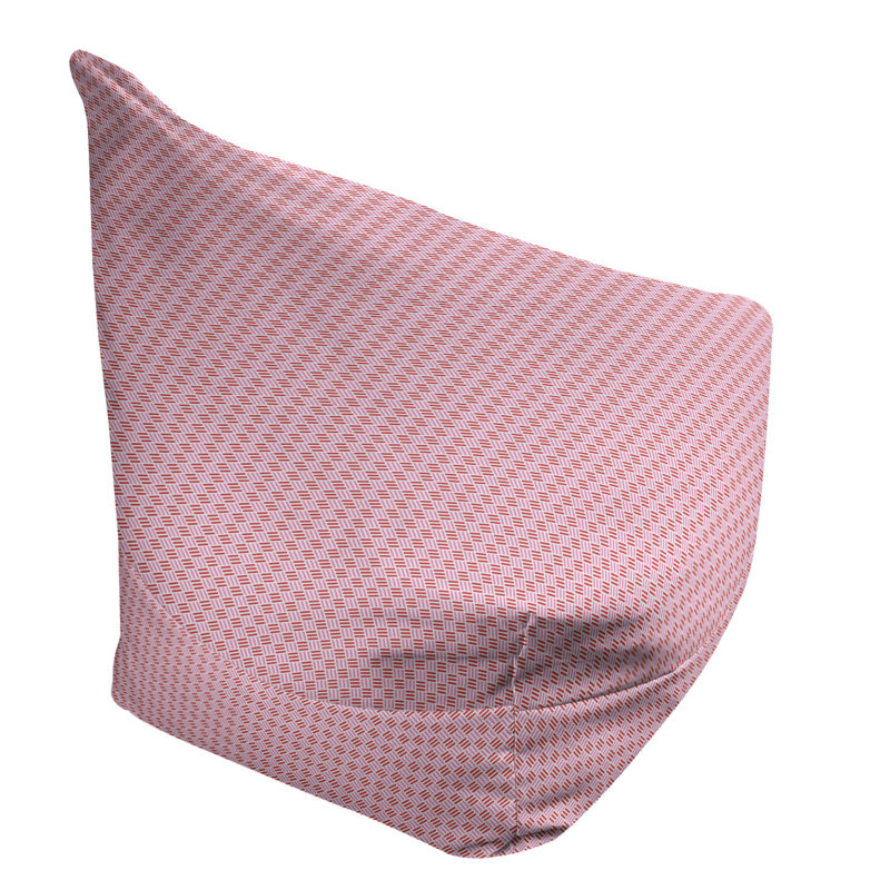 Fauteuil à billes standard &, Rose / rouge foncé, H 29 po x l 38 po x P 42 po