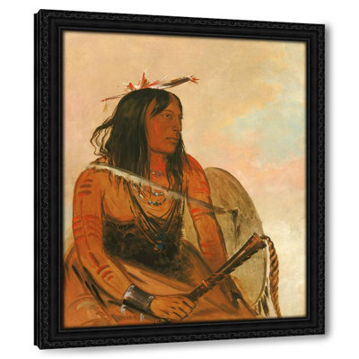 Ish-A-Ro-Yeh, Celui qui porte un loup, un brave distingué (1834)