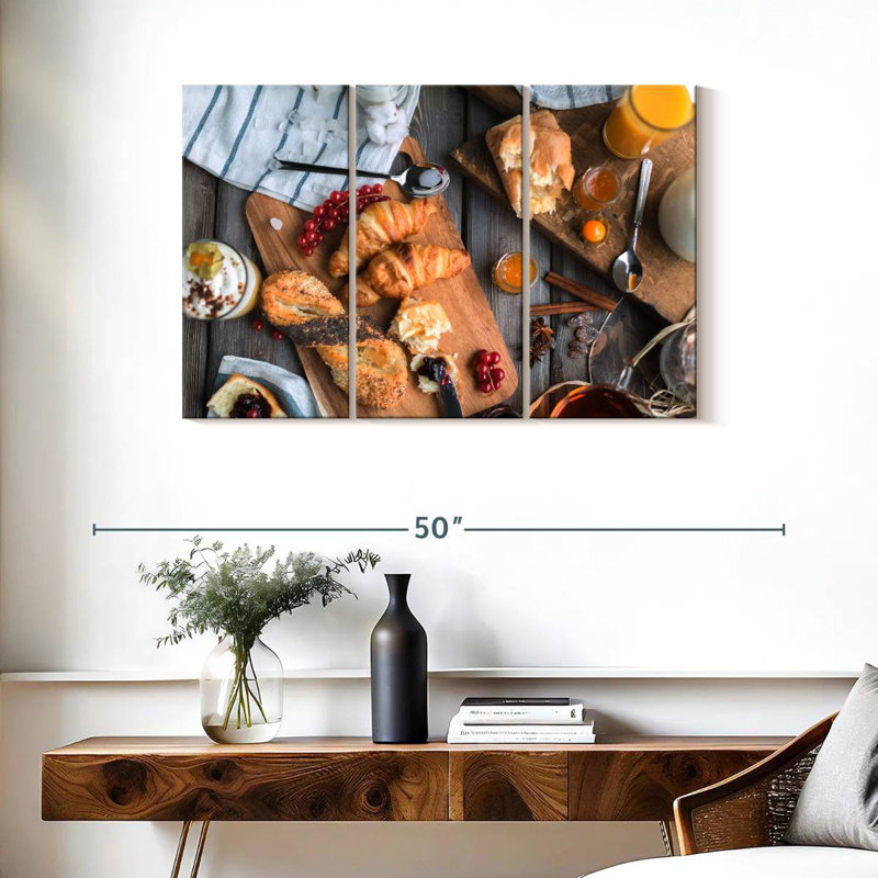 Bread For Breakfast, 24" H x 38" W