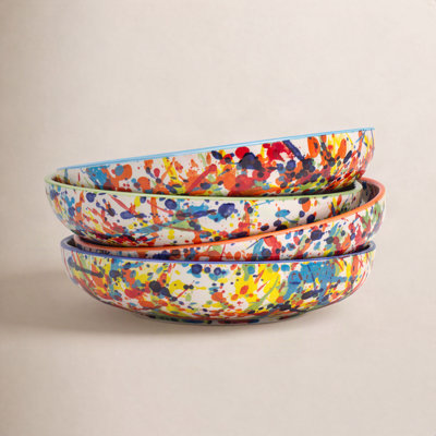 Pintura Earthenware Pasta Bowl