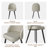 Edorta 55.12'' W Solid Wood Makeup Vanity Set with Lighted Mirror and Chair Stool Faux Leather Vanity Set