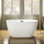 Baignoire de trempage autoportante en acrylique 48 po x 26 po
