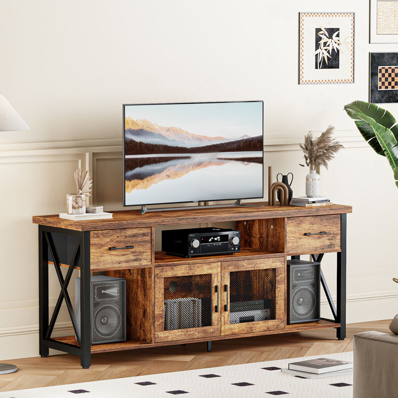 Meuble télé avec meuble télé et salon multimédia, 71"
