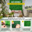 24Pcs 24in * 16in Buis artificiel topiaire haie plante toile de fond clôture écran d'intimité herbe décoration murale pour balcon clôture de jardin