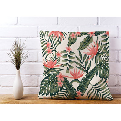 Tufnell Floral Square Cushion