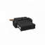 Canapé-lit chenille en tissu avec accoudoirs de rangement, port USB et table d'appoint-193721388