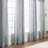 Floral Semi-Sheer Grommet Curtain Panels-1302291328-1302291329