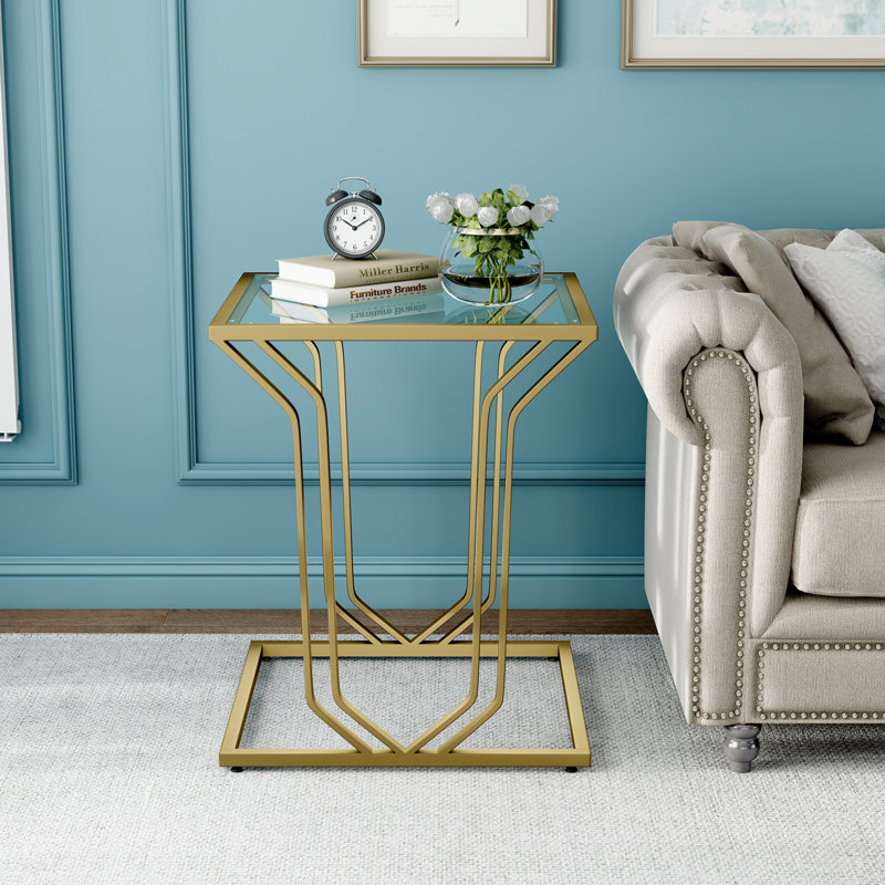 Table de bout Roert, Or
