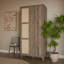 2 Door Manufactured Wood Wardrobe