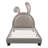 Upholstered PU Leather Platform Bed-613660209-666829895