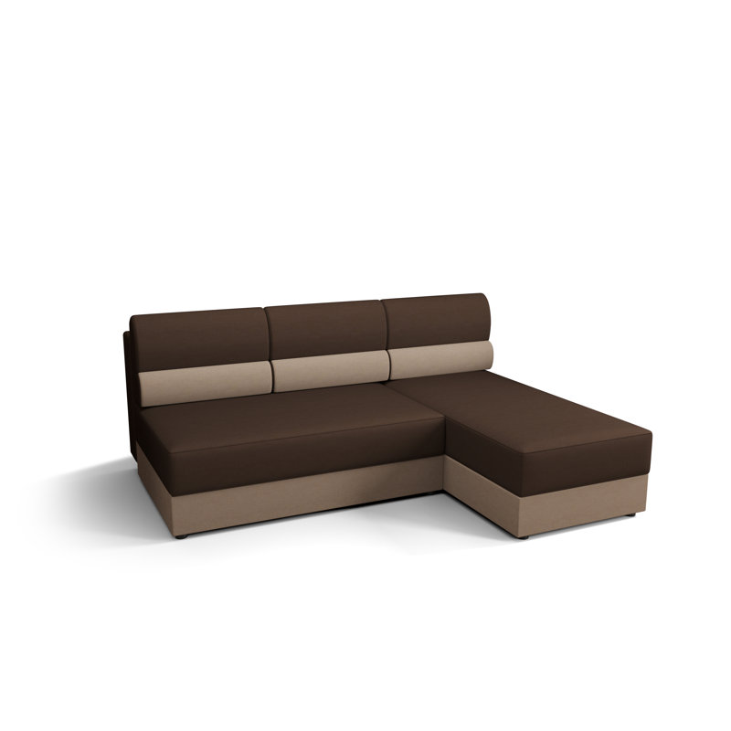 Starlette 3 Seater Corner Sofa , Right -sided, Brown/Beige - Rainbow20/Rainbow05