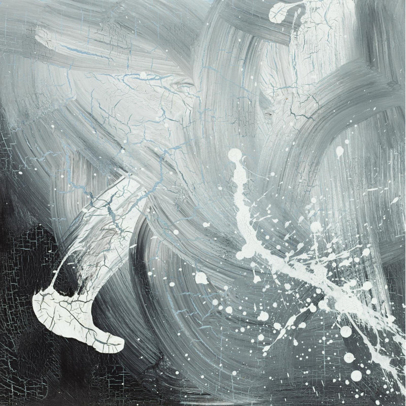 " Petrify VIII ", 54" H x 54" W x 1.5" D