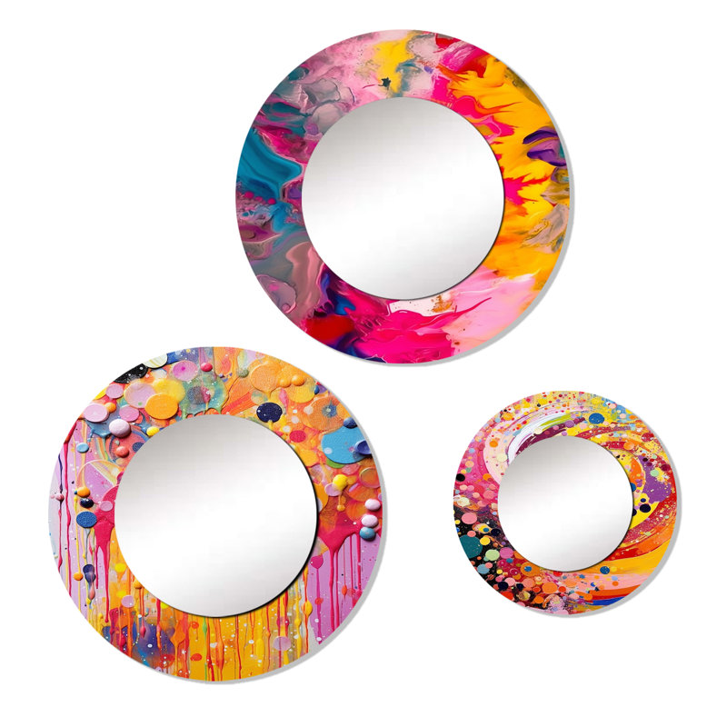 Ensemble de 3 miroirs Elinoor