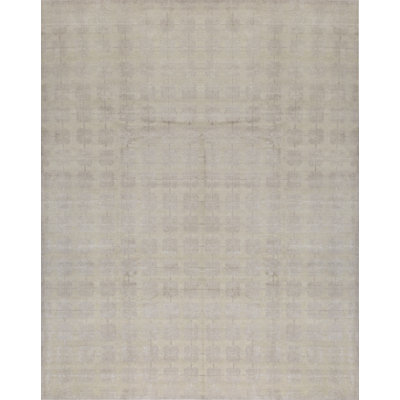 Windsom Abstract Area Rug in Gray
