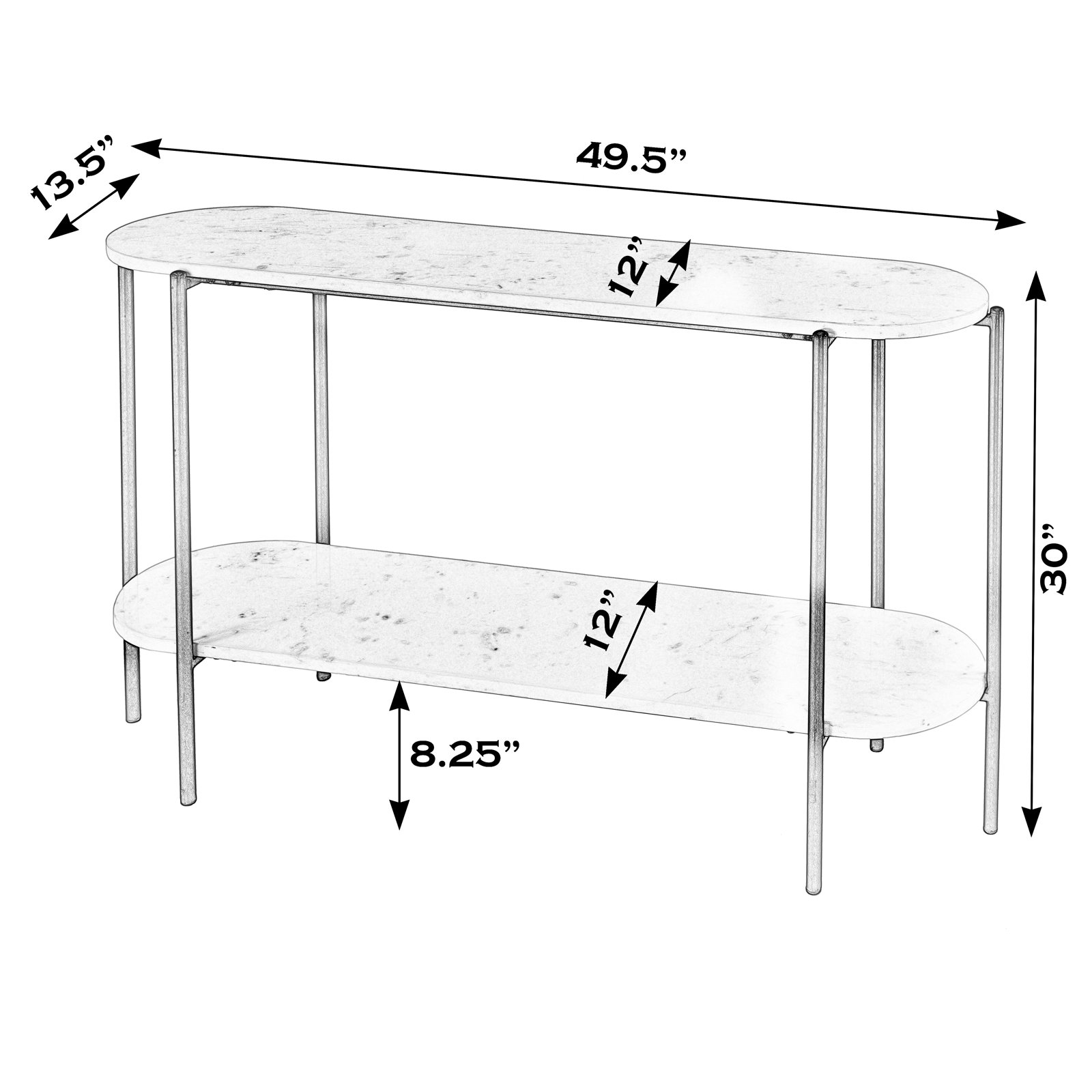 Wilkins 50" Console Table