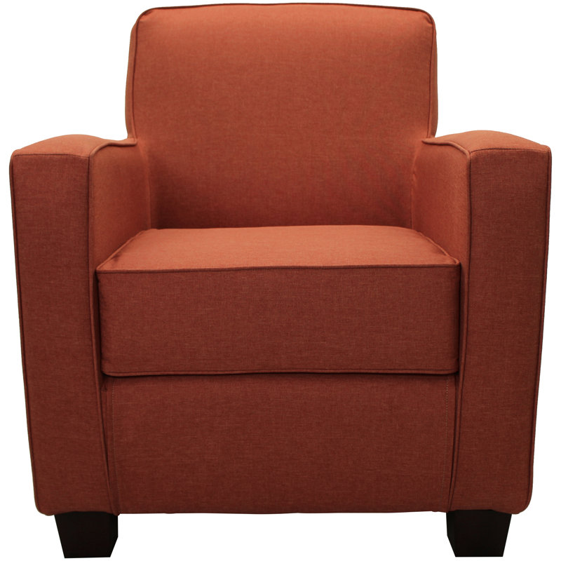 Fauteuil en polyester de l 31 po, Tissu performance natté mangue Jitterbug