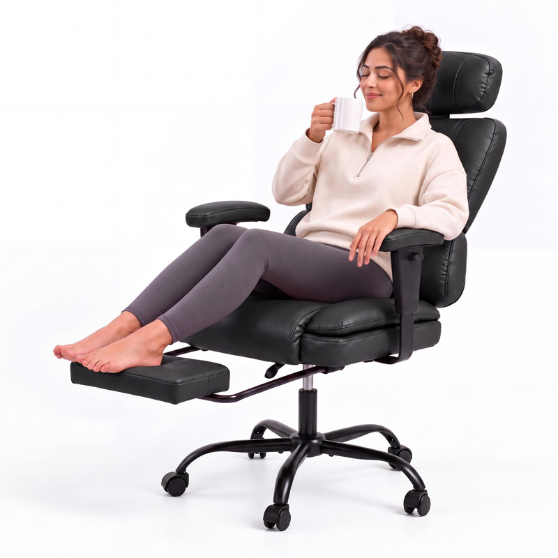 Inbox Zero Office Chair, Black