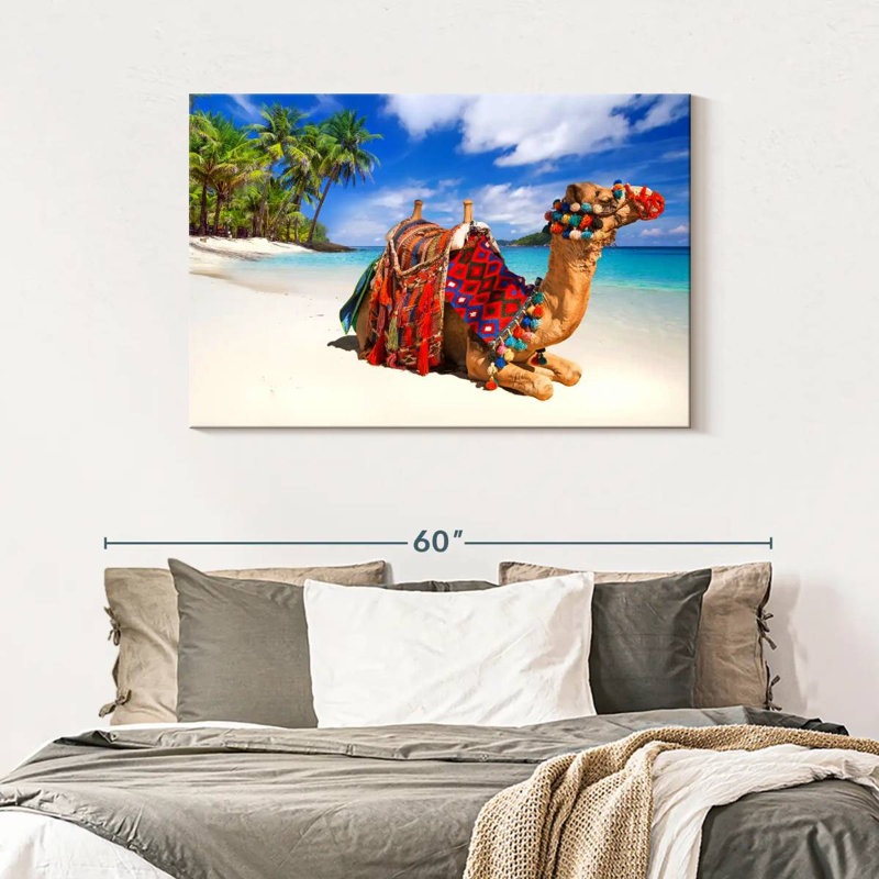 Beach Camel, 30" H x 45" W