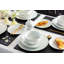 Brandine Handmade Porcelain China Dinnerware Set 18 Piece - Service for 6