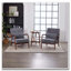 Chaise d'appoint moderne, fauteuil avec fauteuils et coussin-1757984126