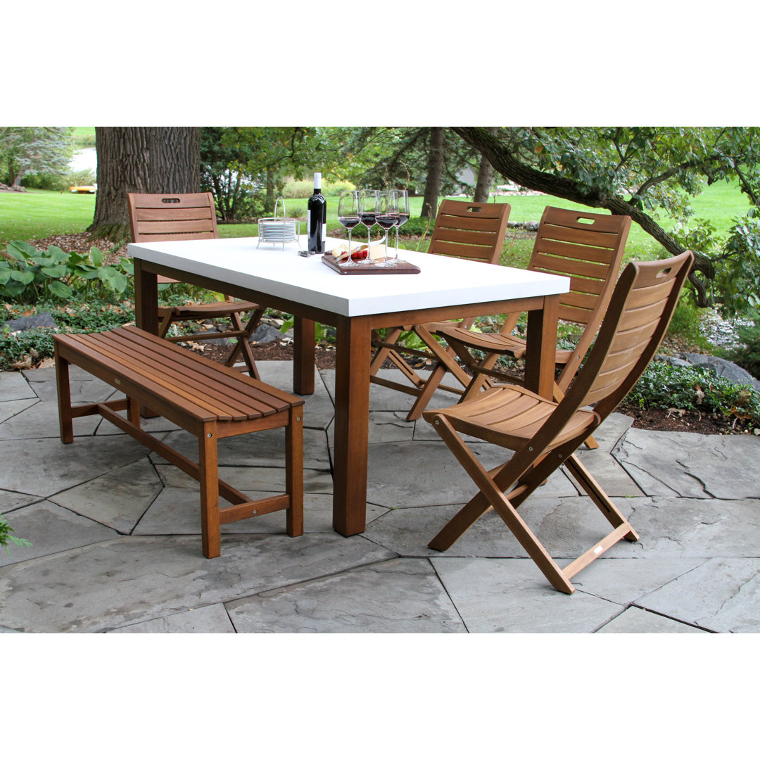 Fleur Rectangular 7 - Person 68" Long Dining Set Birch Lane™