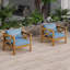 Ensemble de chaise de jardin élégant-301096598