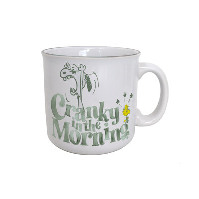 Peanuts - Cranky in the Mornin 20oz. Camper Mug