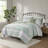 Caralie 4 Piece Seersucker Coverlet Set with Throw Pillow-836363821-830841868