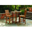 Monterey Teak Outdoor Patio Bar Stool