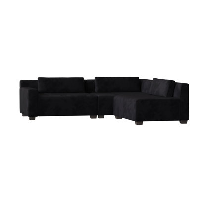 Alisa Upholstered L-Shaped Sectional Right Hand Facing