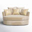 Causeuse pivotante de 57,5 po Keir-189604259