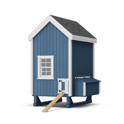 Colonial Gable Wood Chicken Coop
