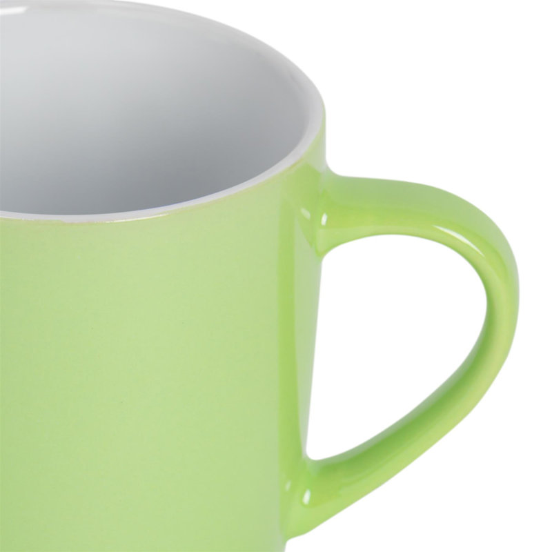 Argon Tableware - Coloured Coffee Mugs, Green