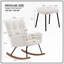 Ensemble de fauteuil à bascule avec repose-pieds Lorrane-629060636