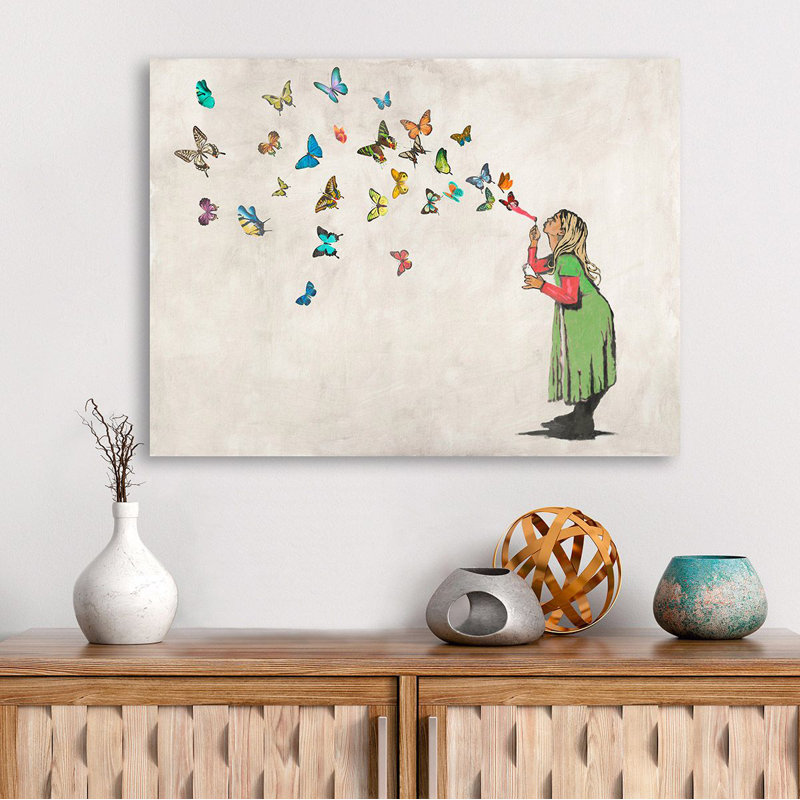 A Thing Of Beauty... by Masterfunk Collective - Wrapped Canvas Painting, 50cm H x 70cm W x 4cm D