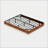 Walnut Queen Floating Bed Frame With LED Lights-642206664-642206665